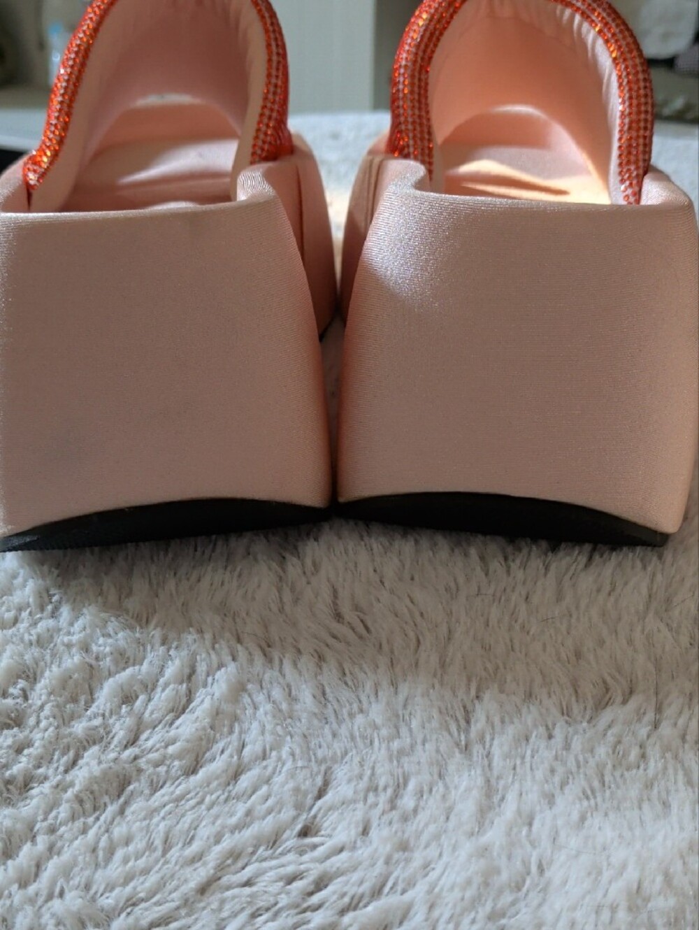 Women’s Peachy Platform Slide Sandals with Embellished Strap - Picture 4 of 4